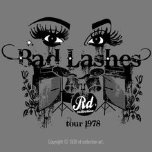 Load image into Gallery viewer, bad lashes 1978 band tour - short sleeve t-shirt