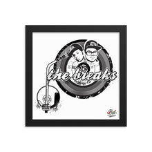 Load image into Gallery viewer, the breaks mono print - framed wall art