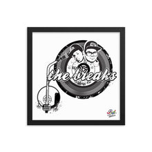 Load image into Gallery viewer, the breaks mono print - framed wall art