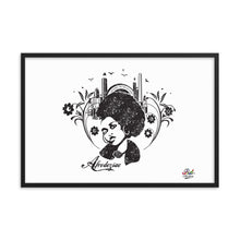 Load image into Gallery viewer, afrodeziac mono print - framed wall art