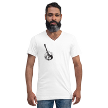 Load image into Gallery viewer, jimmy hendrix premium T - Unisex Short Sleeve V-Neck T-Shirt