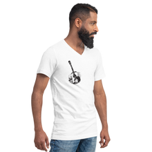 Load image into Gallery viewer, jimmy hendrix premium T - Unisex Short Sleeve V-Neck T-Shirt