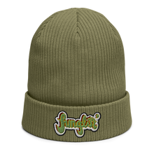 Load image into Gallery viewer, “junglist - Junglette“ - Organic ribbed beanie
