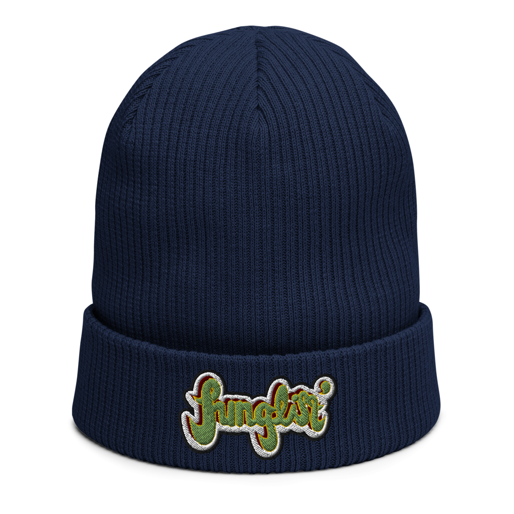 “junglist - Junglette“ - Organic ribbed beanie