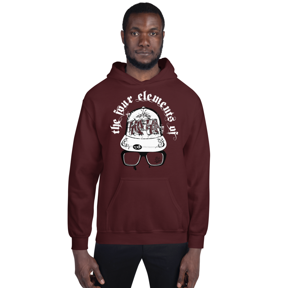 the four elements of hip hop - Unisex Hoodie