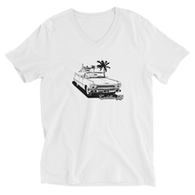 Load image into Gallery viewer, cadilliac 59 classic premium - Unisex Short Sleeve V-Neck T-Shirt
