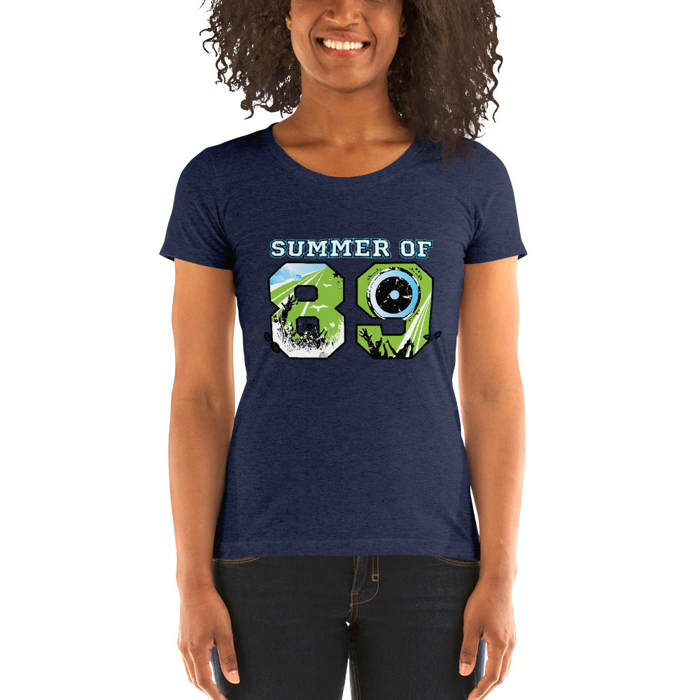 summer of 89 - Ladies' short sleeve t-shirt